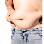 Los hombres tendemos a almacenar mucha grasa en el abdomen.