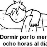 Esto es fundamental si queremos estar descansados durante el día, dormir unas 7-8 horas diarias