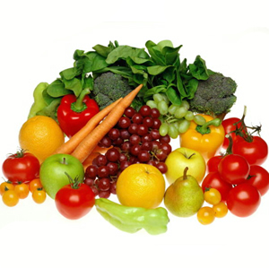 Las frutas y verduras son una excelente opción para bajar de peso